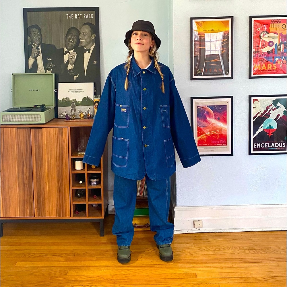 ✨SOLD✨Vintage Osh Kosh B’Gosh Denim Chore Coat